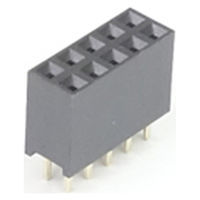 GB ピンソケット 10ピン[5ピン×2列] 2.54mmピッチ 基板用 GB-DPS-2510P 1個（直送品）