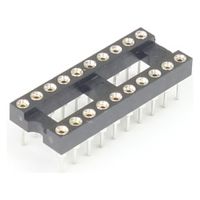 GB 丸ピンICソケット 300MIL 20ピン 2.54mmピッチ GB-ICS-3ML20R 1個（直送品）