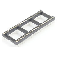 GB 丸ピンICソケット 600MIL 42ピン 2.54mmピッチ GB-ICS-6ML42R 1個（直送品）