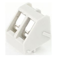 GB ターミナルブロック 2極 5.08mmピッチ 灰 斜め向き GB-TB-50SGR-2P 1個（直送品）