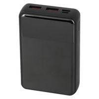 グリーンハウス モバイルバッテリー PD20W 10000mA ブラック GH-MB10PA-BK 1個（直送品）