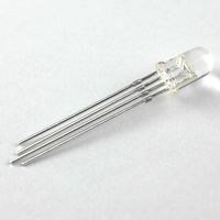 LENOO 3色フルカラーLED(赤/緑/青)5φ砲弾型 アノードコモン LA058GBRC-A 1個（直送品）