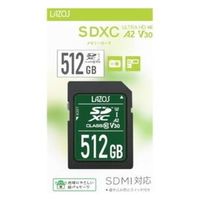 [_[fBAeNm SDXCJ[h UHS-1 U3 CLASS30 A2 512GB L-B512SD10-U3V30A2 1iij