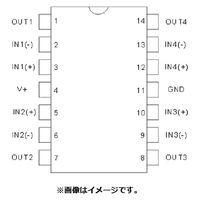HTC QUAD Operational Amplifiers 14SOP LM324GD 1個（直送品）