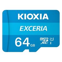 キオクシア microSDXCカード 64GB EXCERIA LMEX1L064GG2 1個（直送品）