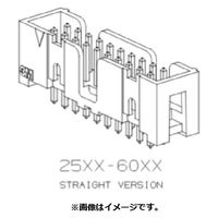 3M ロープロファイルピンヘッダー(2.54mm)(10ピン) N2510-6002RB 1個（直送品）