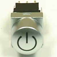 Highly Electric 照光スイッチ オルタネイト 緑 PB61302AL6101 1個（直送品）