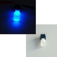 Highly Electric 照光スイッチ オルタネイト 青 PB61303AL4 1個（直送品）