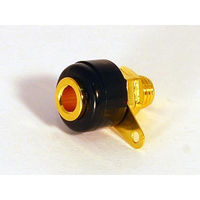 マルツエレック バナナプラグ用ターミナル 黒 AJ-327 1個（直送品）