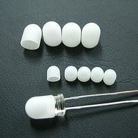 マルツエレック LED拡散キャップ(乳白色) LEDカクサンキャップ5MM*1 1個（直送品）