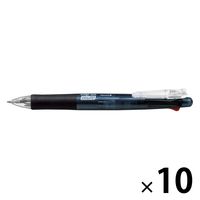 ゼブラ クリップーオン マルチ 黒 B4SA1-BK 1セット(1本×10)