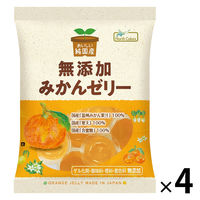 純国産みかんゼリー 11個入  1セット（1袋×4）  ノースカラーズ ゼリー デザート