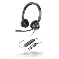 HP(Inc.)  Ｐｏｌｙ　Ｂｌａｃｋｗｉｒｅ　３３２０　ＵＳＢーＣ　＋Ｃ／Ａ 8X219AA（直送品）