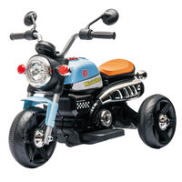池商 こども用電動乗用 3輪ミニバイク RA-3WRO ブルー RA-3WRO