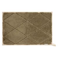 オカトー バスマット Fuka-Fuwa!! 40×60cm ベージュ 438180 1個（直送品）