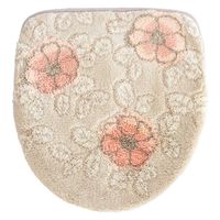 オカ トイレフタカバー 兼用タイプ フローリア ベージュ 458760 1個（直送品）