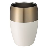 シービージャパン タンブラー 350ml 香りを楽しむタンブラー 保冷 真空二重構造 ステンレス ホワイト 459421 1個（直送品）