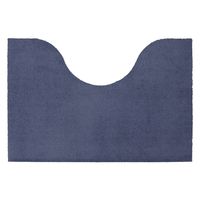 カキウチ トイレマット SELECT JUST FIT トイレカーペットベース 40×60cm ネイビー 464008 1個（直送品）