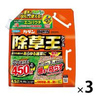 【園芸用品】フマキラー カダン除草王ザッソージエース　エコパウチ4.5L 1セット（3個入）