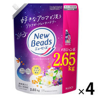 ニュービーズ　ローズ＆マグノリア　液体洗剤　洗濯用洗剤　詰め替え　花王　大容量 楽天市場】ニュービーズ 液体 詰め替え リュクスクラスト ローズ