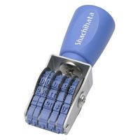 シヤチハタ 欧文日付 5号 明朝体(袋) NFD-5M/H 1個