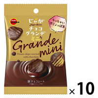 【ワゴンセール】じゃがチョコグランデミニ 36g 10袋 ブルボン チョコレート ポテチ
