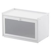 武田コーポレーション ブレッドケース1段 LN-H-BC1WH 1箱(1個入)（直送品）