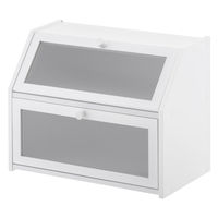 武田コーポレーション ブレッドケース 2段 LN-H-BC2WH 1箱(1個入)（直送品）