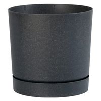 【園芸用品】Prosperplast PROSP TUBOエコポット　鉢カバー 20 ブラック 45023 1個