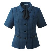 当季大流行 Selery(セロリー) S ホワイト 9号 オーバーブラウス 事務服 その他