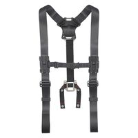 TJMデザイン セフサスペンダーS フリーサイズ 黒 SFSSF-BK 1個（直送品）