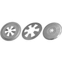 山喜産業　六ツ爪スピードワッシャー　軸用　鉄　４．０Ｘ３８mm　1箱（100枚入)（直送品）