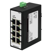 ダイヤトレンド 産業用イーサネットスイッチングハブ 100Base-TX 8ポート DEH-8 1台（直送品）