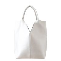 センバドー 合皮トライアングルカットトート SV 622-0905 1個（直送品）