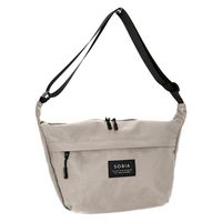 センバドー はっ水ナイロン舟形ラージショルダー LBE 623-6955 1個（直送品）