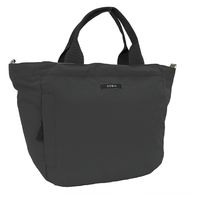 センバドー マットナイロン2WAYトート BK 623-7591 1個（直送品）