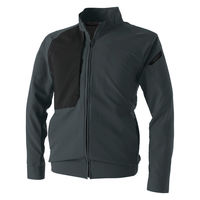 TS DESIGN ハイブリッドサマーワークジャケット 5L ブラックxチャコールグレー 84606 1着（直送品）