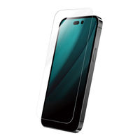 MS\[VY (ȈՕ)iPhone14 Pro KXtB Sʕی X[p[NA ECRP-LN-IP22FG 1iij