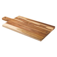 TRAMONTINA バーベキュー サービングボード 50cm×25cm チーク 手付 13366/051 1枚（直送品）