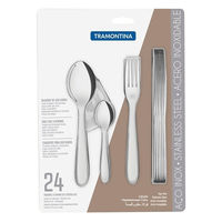 TRAMONTINA マレーシア テーブルウェア 24点セット 66902/976 1セット（直送品）