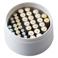 旭電機化成 1台4役 乾電池ストッカー ABS-100 1個（直送品）