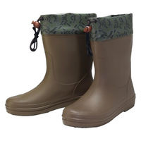 阪神素地 デッキソール 長靴ブラウン LL GC-377 1足（直送品）