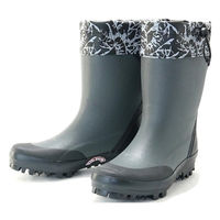 阪神素地 スパイクブーツ(ハーフ) グレーS BC-871 1足（直送品）