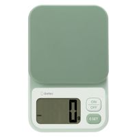 ドリテック デジタルスケール「エクレ」2kg グリーン KSー739GN キッチンスケール 1個