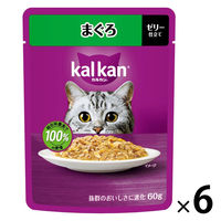 カルカン（kalkan）まぐろ ゼリー仕立て 60g 6袋 マースジャパン キャットフード ウェット