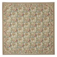 川島織物セルコン モリスデザインスタジオ ゴールデンリリーマイナー 2000×2000mm アイボリー KF1703A_40I 1枚（直送品）