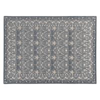 川島織物セルコン モリスデザインスタジオ いちご泥棒 ラグ 2000×2800mm ダークグレー KF1709_48DGR 1枚（直送品）