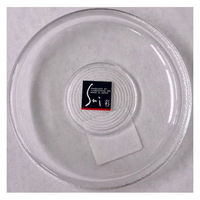 まるわ 茶托 彩 透明 MH-85 4903673603164 1セット(1個(10個入)×160)（直送品）