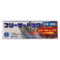 まるわ フリーザーバッグ M MH-385 4903673612517 1セット(1箱(15枚入)×100)（直送品）