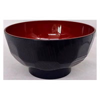 まるわ 汁椀 亀甲 黒内朱 MH-612 4903673616256 1セット(400個入)（直送品）